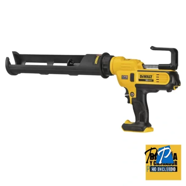 Pistola Selladora Calafatear 20V 29OZ / 600ml Baretool (Sin Bateria / Sin cargador) Dewalt DCE570B
