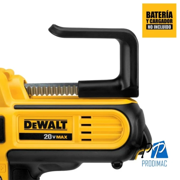 Pistola Calafateadora 20V 600 ml Baretool Dewalt DCE580B
