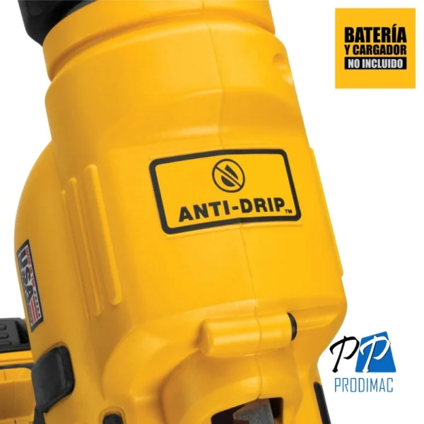 Pistola Calafateadora 20V 600 ml Baretool Dewalt DCE580B