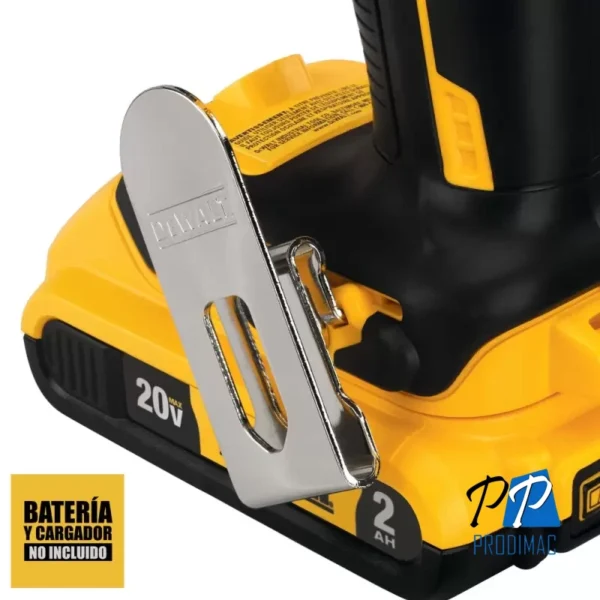 Atornillador para Drywall 1/4" Hex 20V XR Baretool Dewalt DCF620B
