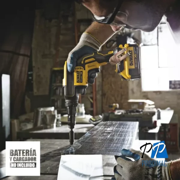 Atornillador para Drywall 1/4" Hex 20V Xr Baretool Dewalt DCF622B