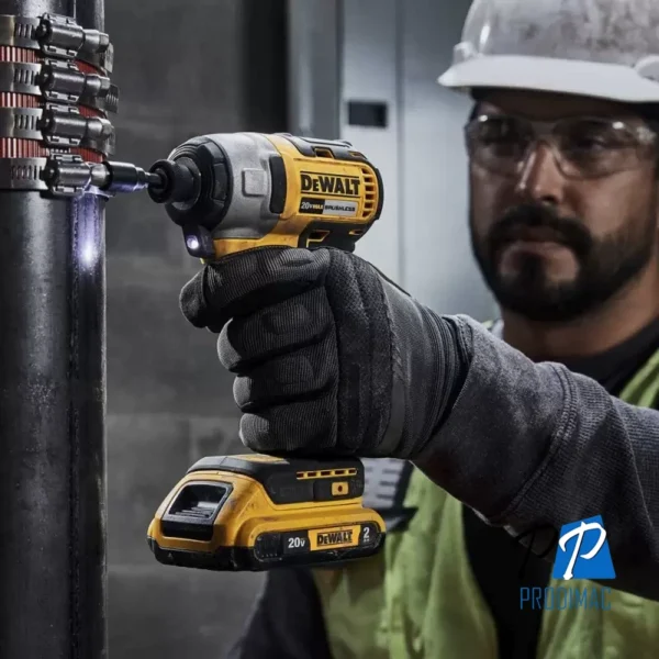 Atornillador de Impacto 1/4" Hex 20V XR 170 Nm 2 Bat Dewalt DCF7871D2-B2