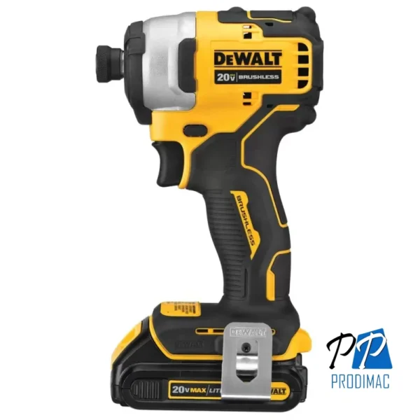 Atornillador de Impacto 1/4" Hex 20V XR 2 Bat y Carg Dewalt DCF809D2-B2