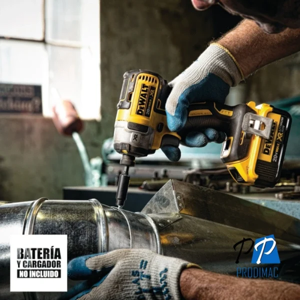 Atornillador de Impacto 1/4" Hex 20V XR Baretool Dewalt DCF887B-B3