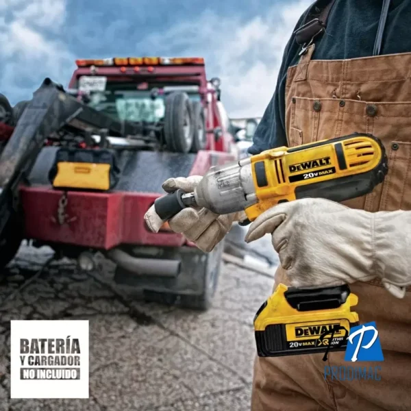 Llave de Impacto 1/2" 20V 540 Nm Baretool Dewalt DCF889B