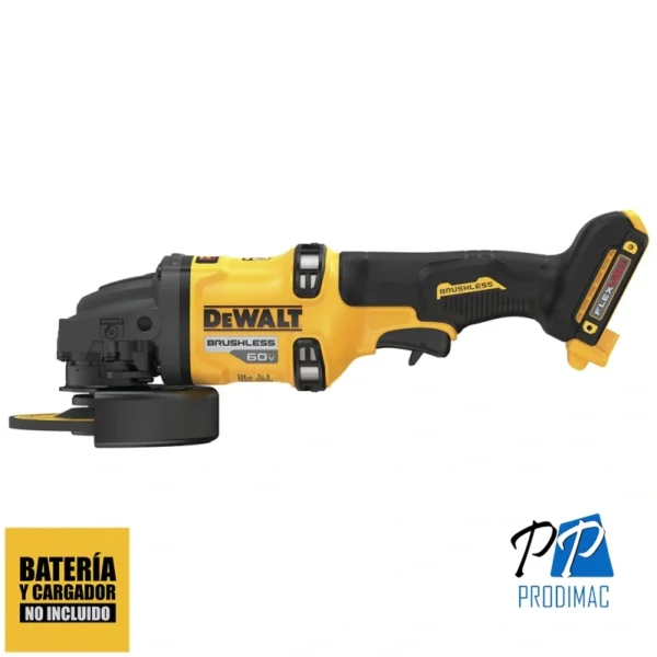 Amoladora Angular 4 1/2" 60V XR Baterool Dewalt DCG418B-B2
