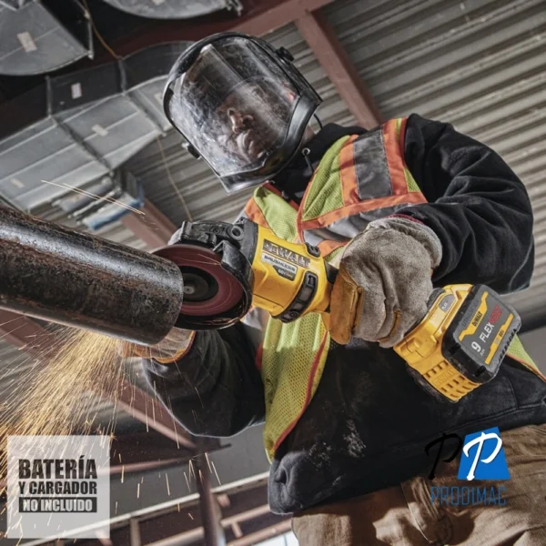 Amoladora Angular 4 1/2" 60V XR Baterool Dewalt DCG418B-B2