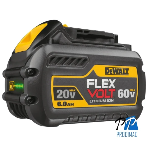Amoladora Angular 5" 60V FlexVolt Brushless Incl 2 Bat + Carg Dewalt DCG418T2-B2