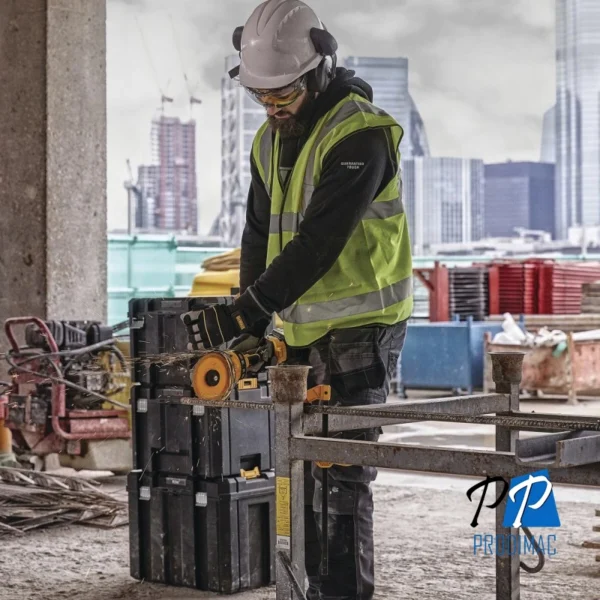 Amoladora Angular 5" 60V FlexVolt Brushless Incl 2 Bat + Carg Dewalt DCG418T2-B2