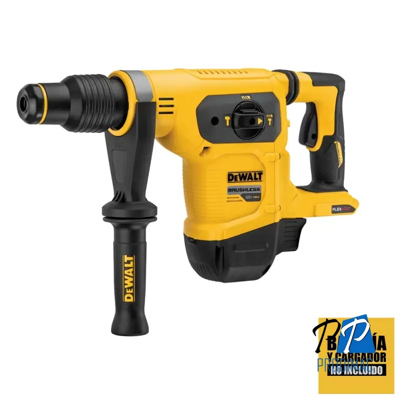 Rotomartillo Sds-Max 60V FlexVolt XR 6.1J Baretool Dewalt DCH481B