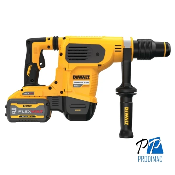 Rotomartillo SDS Max 60V XR Inc 2 Bat y Carg Dewalt DCH481X2-B2