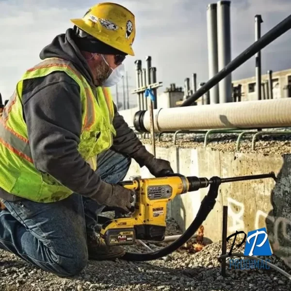 Rotomartillo SDS Max 60V XR Inc 2 Bat y Carg Dewalt DCH481X2-B2