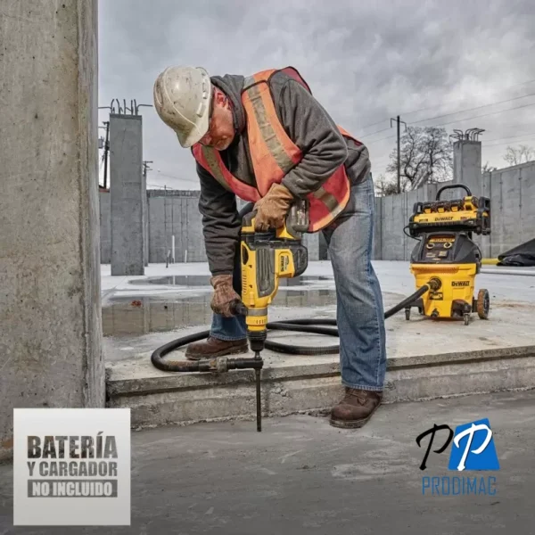 Rotomartillo Sds-Max 60V Flexvolt XR 13.3J Baretool Dewalt DCH733B