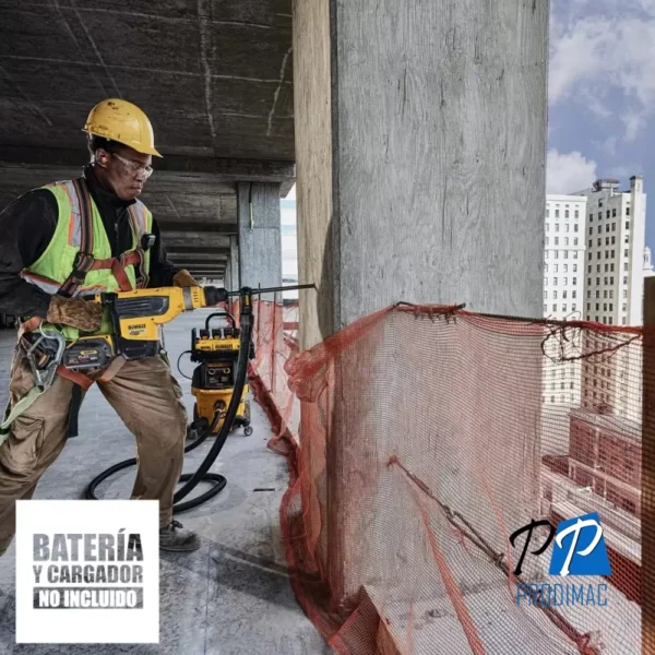 Rotomartillo Sds-Max 60V Flexvolt XR 13.3J Baretool Dewalt DCH733B