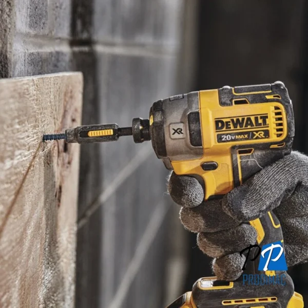 Taladro Percutor 1/2" + Atornillador de Impacto 1/4" 20V Brushless 2 Bat 2.0 Ah Dewalt DCK223D2-B2