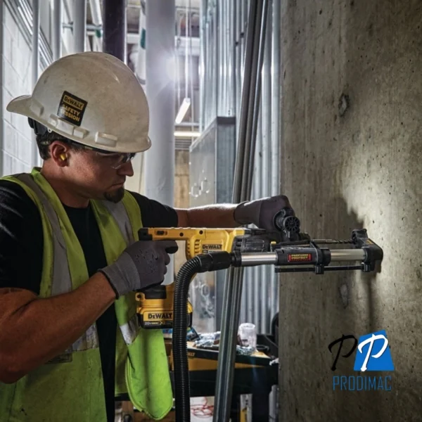 Rotomartillo Sds-Plus 2.6J + Atornillador de Impacto 1/4" 20V + 2 Bat + Caja de Herramientas Dewalt DCK260D1P1T-B2