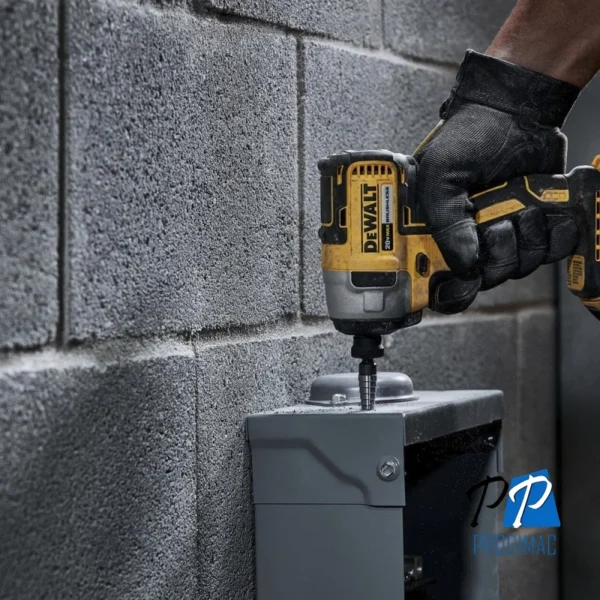 Rotomartillo Sds-Plus 2.6J + Atornillador de Impacto 1/4" 20V + 2 Bat + Caja de Herramientas Dewalt DCK260D1P1T-B2