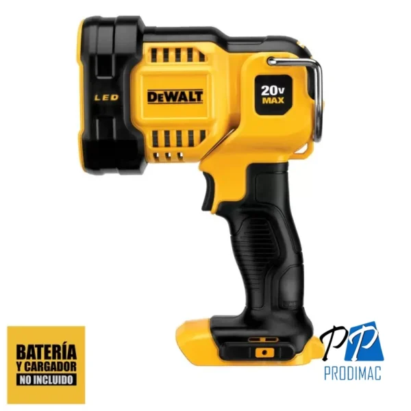 Linterna Trabajo Led 20V 1000Lm (Sin Bateria/Sin cargador) Dewalt DCL043