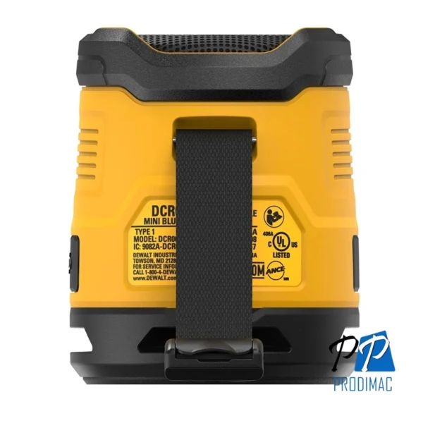 Mini Parlante Bluetooth 12V / 20V USB-C Dewalt DCR008