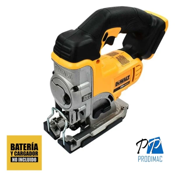 Sierra Caladora 1" 20V V.V. C.C. (Sin Baterias / Sin cargador) Dewalt DCS331B