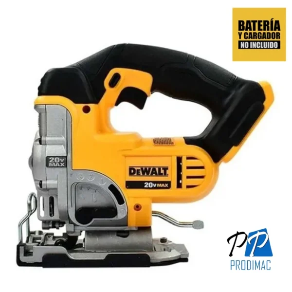 Sierra Caladora 1" 20V V.V. C.C. (Sin Baterias / Sin cargador) Dewalt DCS331B