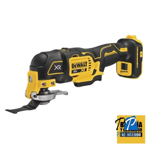 Herramienta Multiuso Oscilante 20 V Xr 20000 Cpm (Sin Baterias/Sin Cargador) Dewalt DCS356B