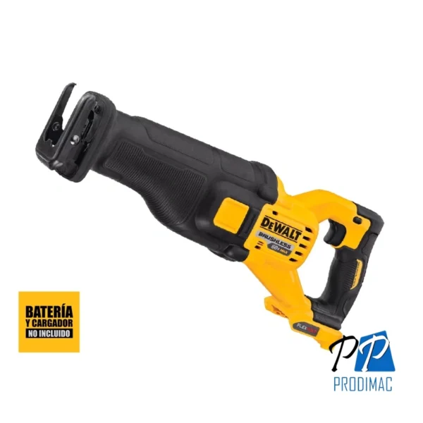 Sierra Sable Reciprocante 60V Flexvolt XR V.V. (Sin Baterías / Sin Cargador) Dewalt DCS389B-B3