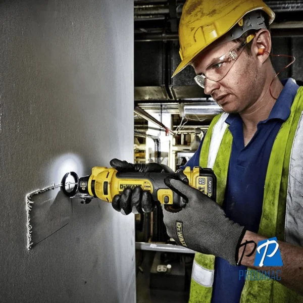 Cortadora de Drywall 20 V 1/4" - 1/8" 2600 Rpm (Sin Baterias/Sin Cargador) Dewalt DCS551B-B3