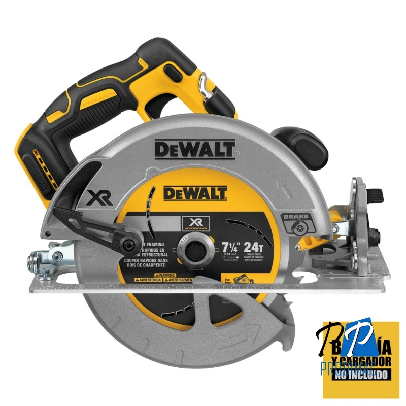 Sierra Circular 7 1/4" 20V Xr 5500 Rpm Baretool Dewalt DCS570B