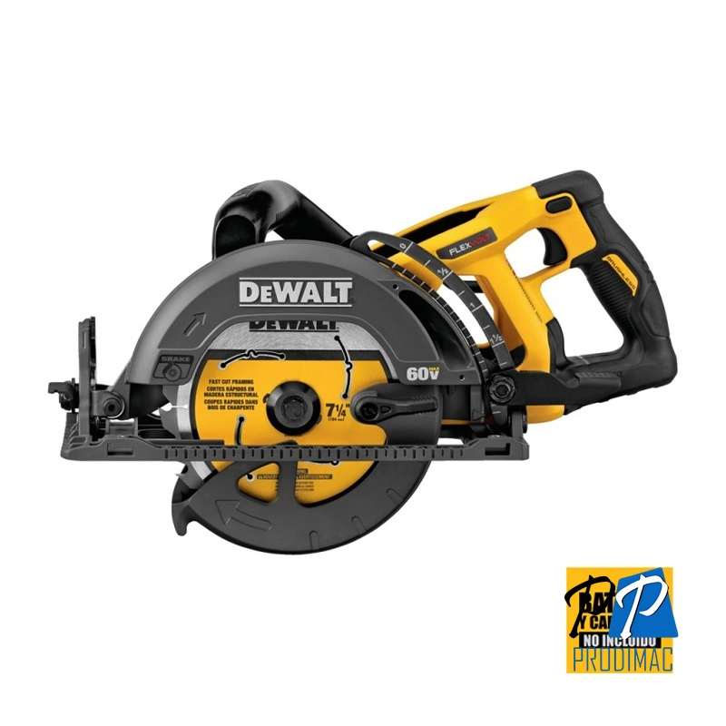 Sierra Circular 7 1/4" Flexvolt 60v (Sin Bateria / Sin cargador) Dewalt DCS577B