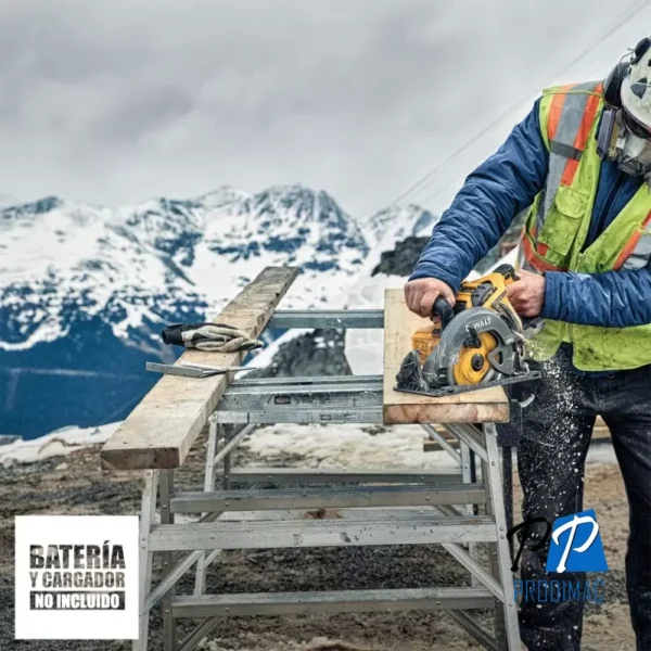 Sierra Circular 7 1/4" Flexvolt 60v (Sin Bateria / Sin cargador) Dewalt DCS577B