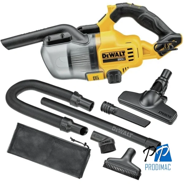 Aspiradora para Seco 20V HEPA 0.7 L Baretool Dewalt DCV501HB