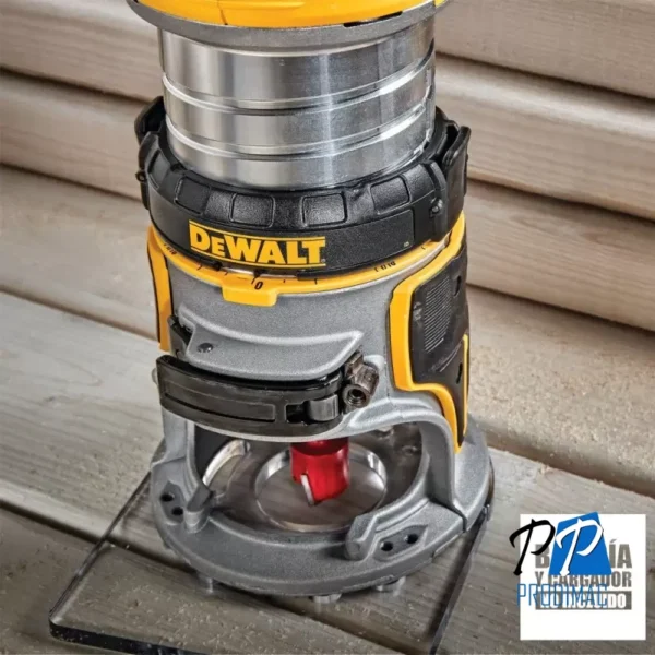 Ruteadora Fresadora 1/4" 20V Xr Baretool (Sin Baterias ni Cargador) Dewalt DCW600B