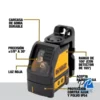 Nivel Láser de Líneas Rojas 20 Metros Dewalt DW088K
