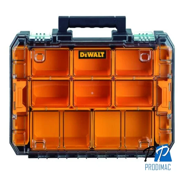 Organizador de Herramientas con Tapa Transparente Tstak Dewalt DWST17805