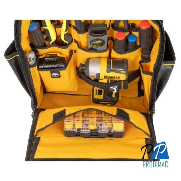 Mochila Portaherramientas 43 Bolsillos Dewalt DWST560102