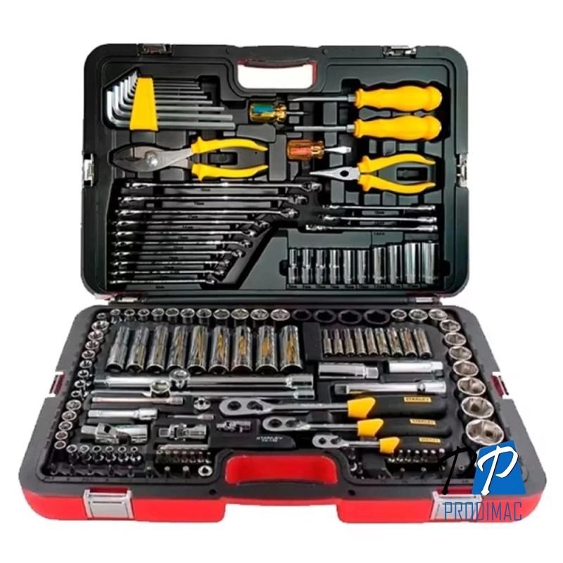 Juego de Herramientas Racing 1/4", 3/8" y 1/2" 150 Piezas Stanley R99-150LA