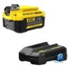 Amoladora Angular 4 1/2" - 5" 20V Fatmax Incl 2 Bat y Carg Stanley SBG700M2K-B2