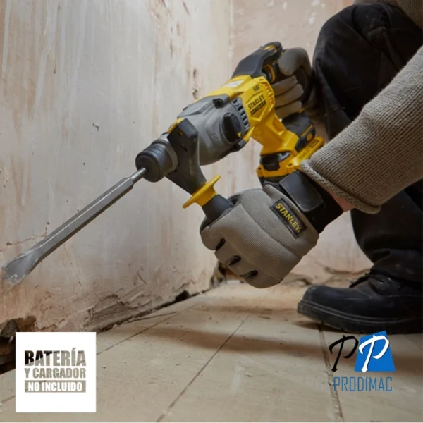 Rotomartillo SDS-Plus 20V Fatmax 2.0J Baretool Stanley SBH900-B2