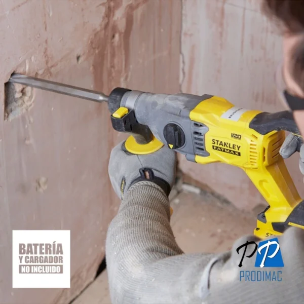 Rotomartillo SDS-Plus 20V Fatmax 2.0J Baretool Stanley SBH900-B2