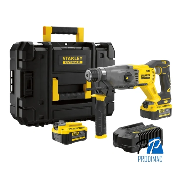 Rotomartillo SDS-Plus 20V Fatmax 2.0J 2 Bat 4.0 Ah Stanley SBH900M2K-B2