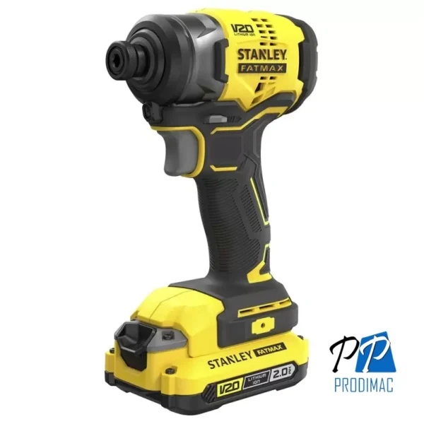 Atornillador de Impacto 1/4" Hex 20V Fatmax 180 Nm 2 Bat Stanley SBI810D2K-B2