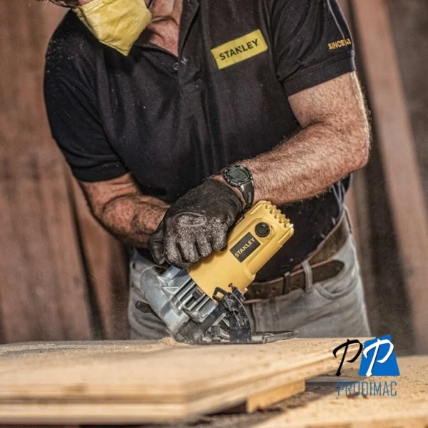 Sierra Circular 7 1/4" (184mm) 1600W Corte en 90° 65mm Stanley SC16-B2