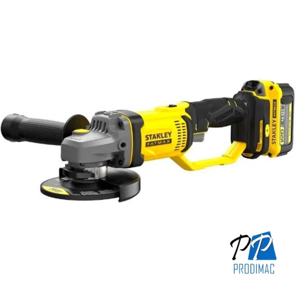 Amoladora Angular 4 1/2" 20V FatMax Inc 2 Bat y Carg Stanley SCG400M2K-B2