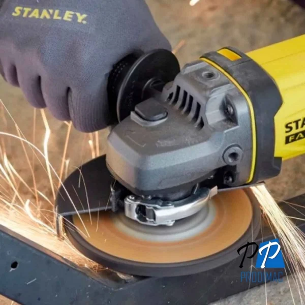 Amoladora Angular 4 1/2" 20V FatMax Inc 2 Bat y Carg Stanley SCG400M2K-B2