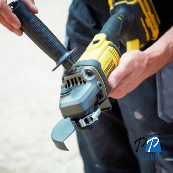 Amoladora Angular 4 1/2" 20V FatMax Inc 2 Bat y Carg Stanley SCG400M2K-B2