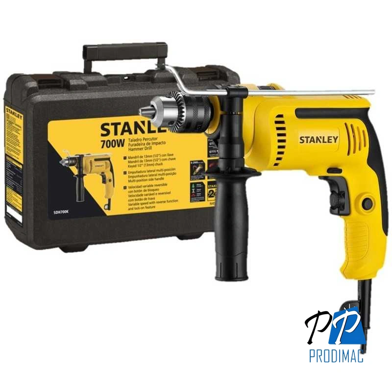 Taladro Percutor 1/2" 700W 47600 gpm Stanley SDH700K-B2