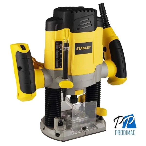 Ruteadora 1/4" 1200W 55 mm + 6 Fresas Stanley SRR1200-B2