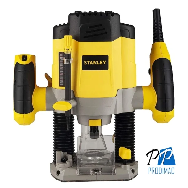 Ruteadora 1/4" 1200W 55 mm + 6 Fresas Stanley SRR1200-B2