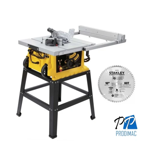 Sierra de Mesa 10" (254mm) 1800W Corte en 90° 76mm Stanley SST1801-B2